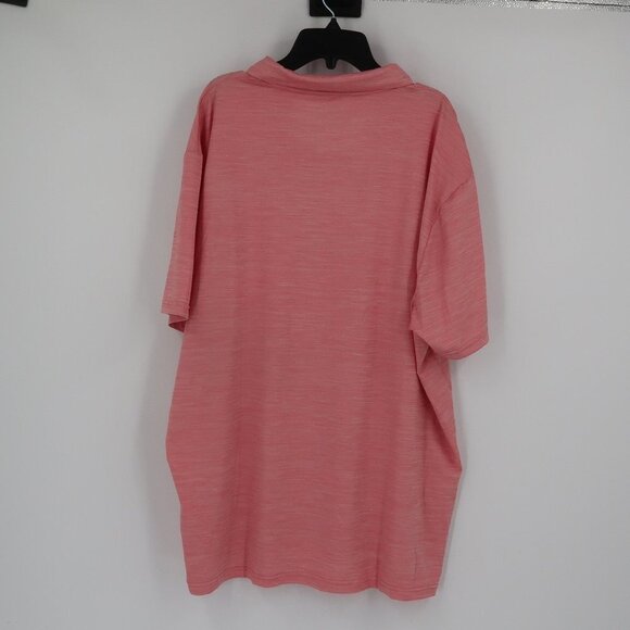 Nordstrom MOVE Performance Apparel Salmon Pink Polo Shirt Size XXL - Picture 6 of 6